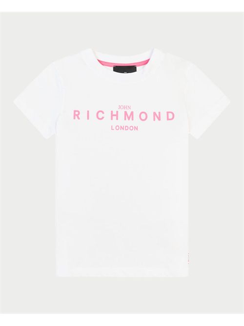 John Richmond Crew Neck Kids T-Shirt JOHN RICHMOND | RGP25002TSWHITE